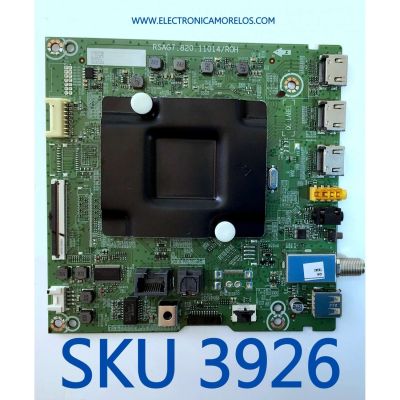 MAIN PARA TV HISENSE·ROKU TV / NUMERO DE PARTE 304635 / RSAG7.820.11014/ROH / 289332 / 65A53FUR / MODELO 65R6E4 65A53FUR